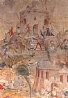 Martyrdom Paintings - Martyrdom of the Carmelites by Jorg Ratgeb